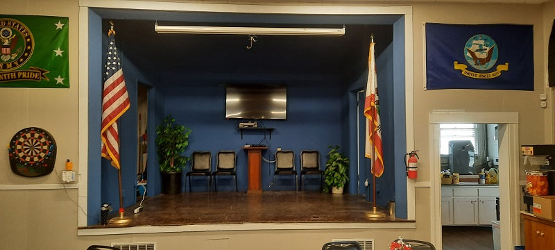 Veterans Community Center of Citrus Heights, stage